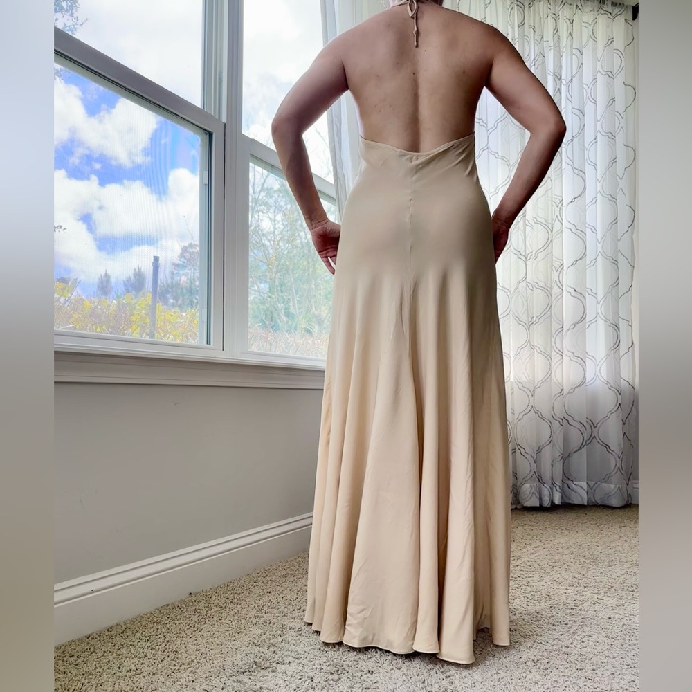 Silk Maxi Dress - Picture 5 of 12